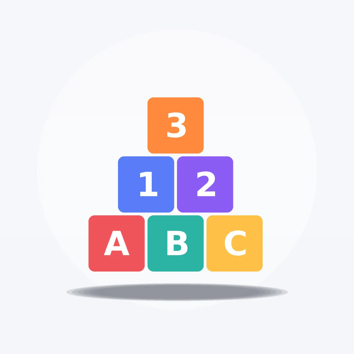 Wooden Building Blocks (50 pcs)